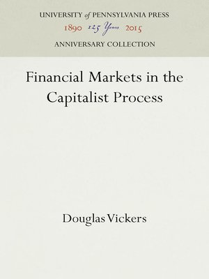 cover image of Financial Markets in the Capitalist Process